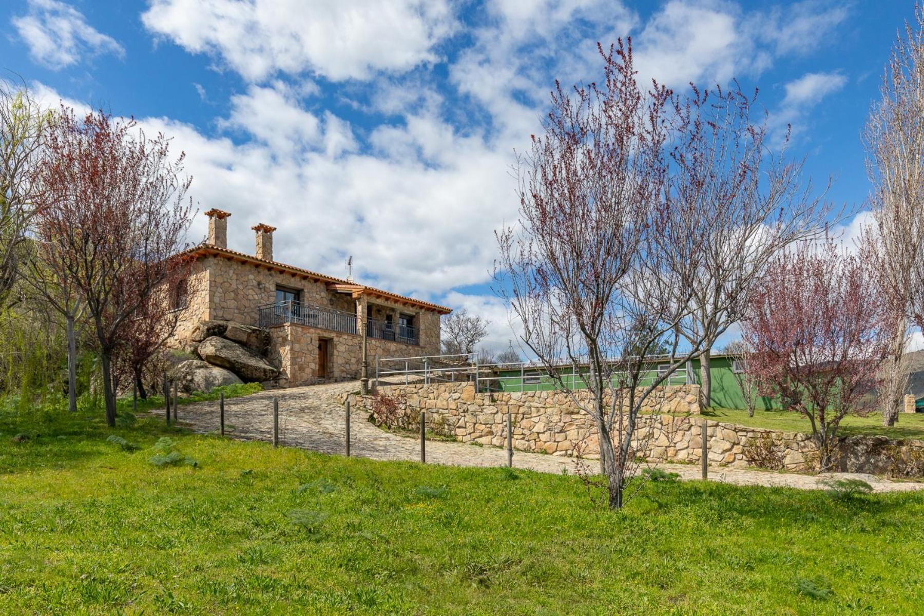 Villa Mansion Con Jacuzzi A 40 Grados, Gran Piscina Y Padel à El Tiemblo Extérieur photo